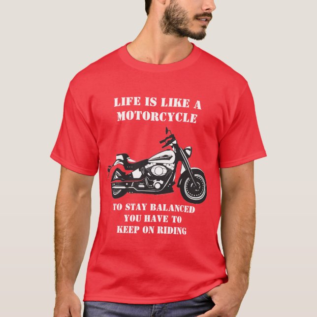 T-shirt Motorcycle (Devant)