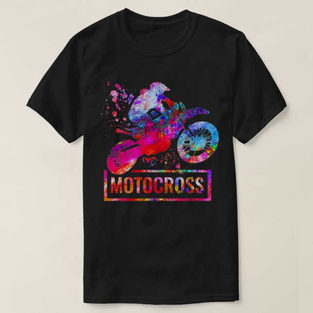 T-shirt Motorcycle and Motocross  (Design devant)