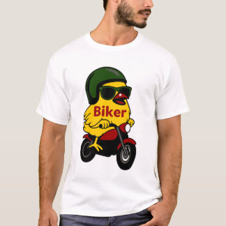 T-shirt Motorcycle Chick Biker
