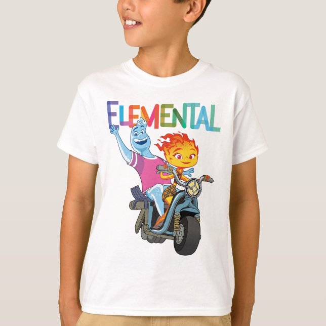 T-shirt Motorcycle élémentaire Wade Ember (Devant)