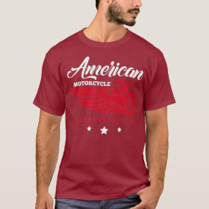 T-shirt Motorcycle Rider American Motorcycle Indian Club