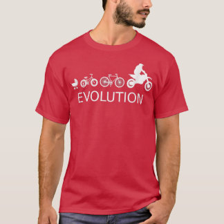 T-shirt Motorcycle rider, motorcycle, cross, biker, evolut