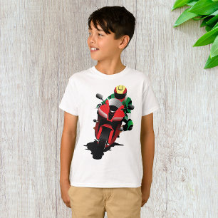T-shirt Motorcycliste équitation Red Sportbike