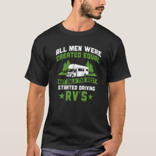 T-shirt Motorhome Camper Mens Seulement Les Meilleurs Homm