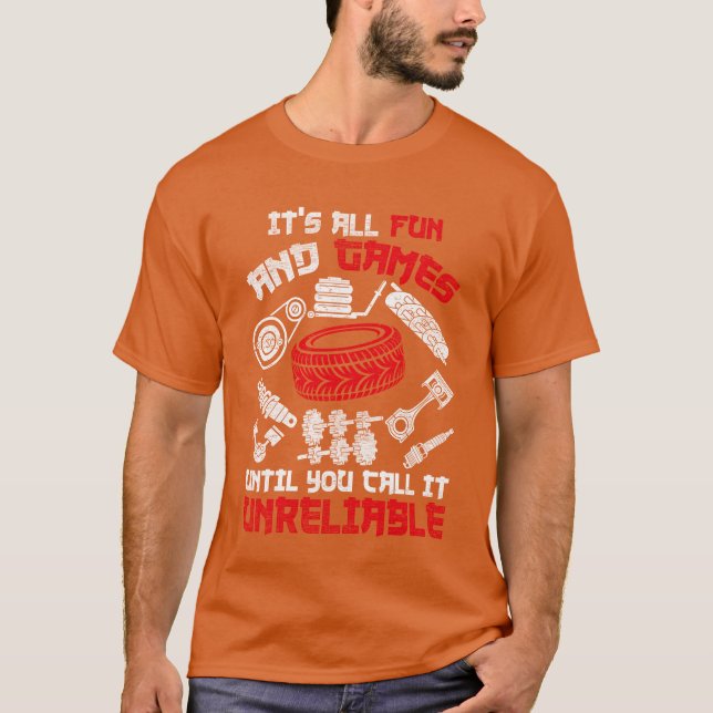 T-shirt Motorsport Caruning friends (Devant)