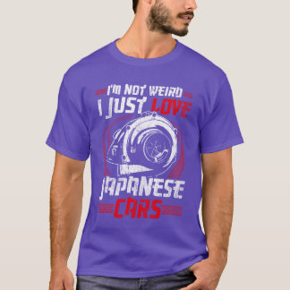 T-shirt Motorsport Caruning Japanese Domestic Market girl