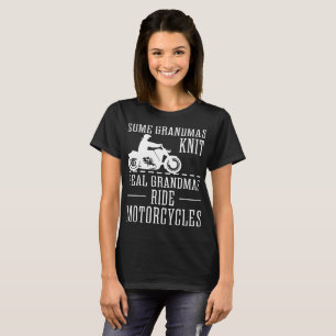 T-shirt Motos de tour de grand-mamans de Knit de quelques