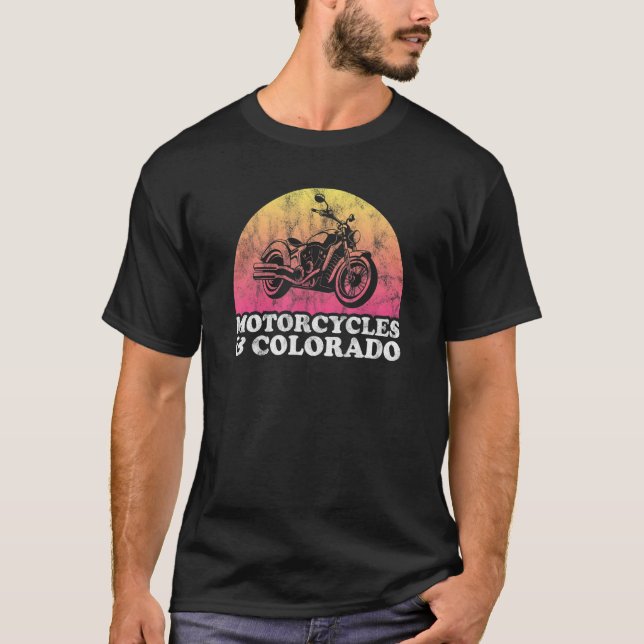 T-shirt Motos et Colorado (Devant)