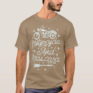 T-shirt Motos Et Mascara Vélo Moto