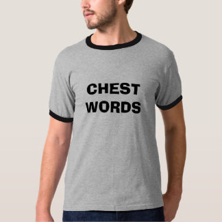 T-SHIRT MOTS DE COFFRE