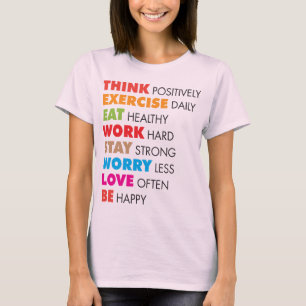 T-shirt Mots Inspirants - Motivation