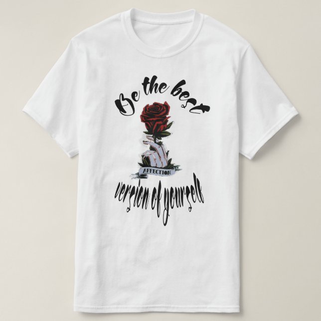 T-shirt Mots motivants (Design devant)