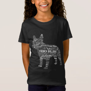 T-Shirt Mots Pour Décrire Mon Cadeau Français Bulldog