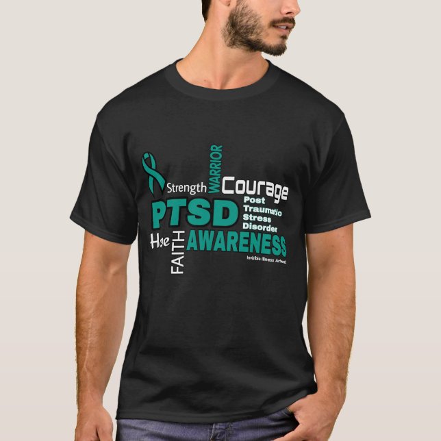 T-shirt Mots...T-shirt TSPT (Devant)