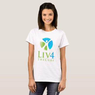 T-shirt mou de la signature des femmes - logo