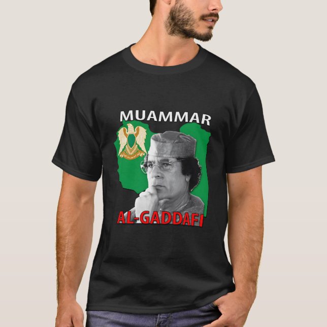 T-shirt Mouammar Kadhafi (Devant)
