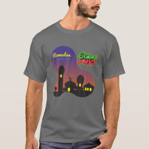 T-shirt Moubarak Ramadan Kareem T Happy Jour de jeûne Isla