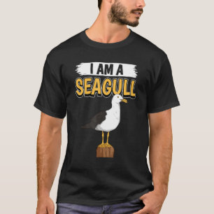 T-shirt Mouettes Citer Mouettes Mer Je Suis Un Mouette