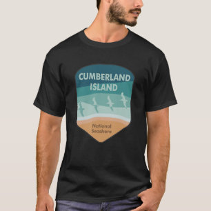 T-shirt Mouettes du littoral national de l'île Cumberland