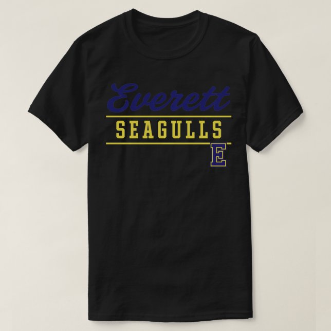 T-shirt Mouettes du lycée Everett (Design devant)