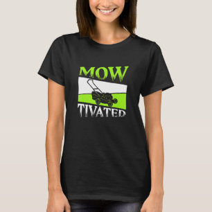 T-shirt Moulage de la pelouse de tondeuse de la tondeuse