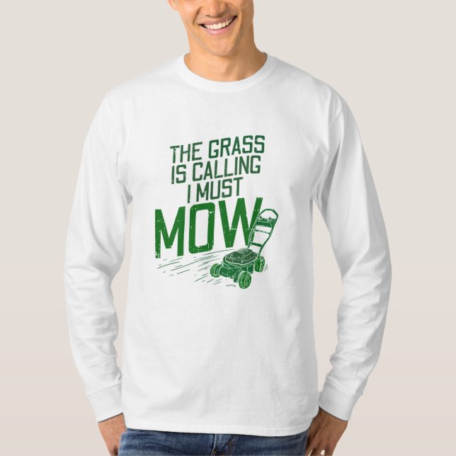 T-shirt Moulage de pelouse (Devant)
