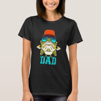 T-shirt Moulin à pêche Papa super cool Papa Fête des Père