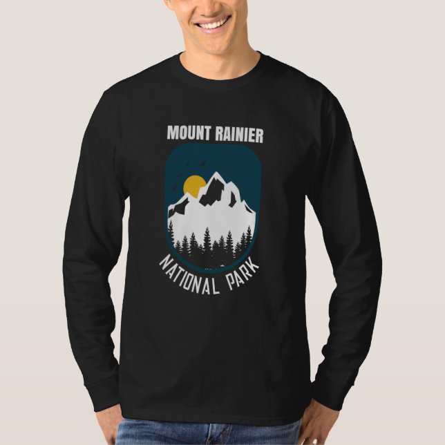 T-shirt Mount Rainier National Park Hiking Vacation  9 (Devant)