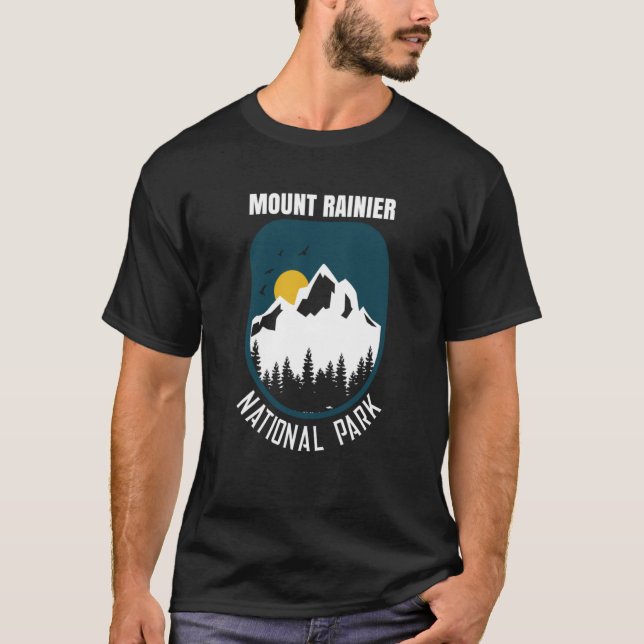 T-shirt Mount Rainier National Park Hiking Vacation  9 (Devant)