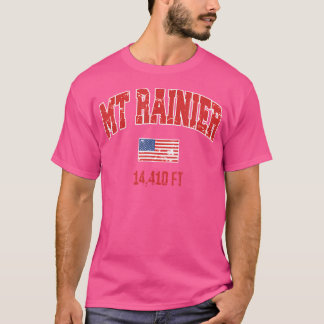 T-shirt Mount Rainier Washington Outdoor Adventure Hikin
