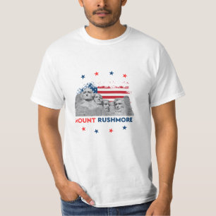 T - Shirt Mount Rushmore - Ikonische amerikanische