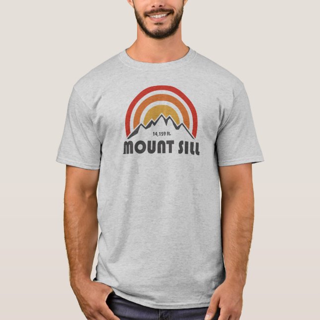 T-shirt Mount Sill Californie (Devant)