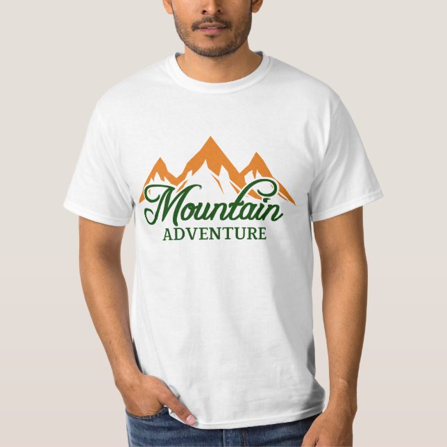 T-shirt Mountain Adventure (Devant)