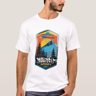 T-shirt Mountain Adventure - Nature époustouflante