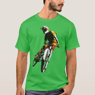 T-shirt Mountain Biker v