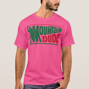 T-shirt Mountain Dude Funny Bigfoot Sasquatch Randonnée ca