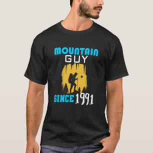 T-shirt Mountain guy depuis 1991