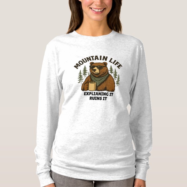 T-shirt Mountain Life | Explaining It Ruins It (Devant)