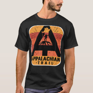 T-shirt Mountain Range Appalachian Trail Randonnée Randonn