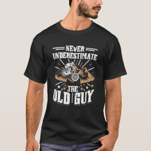 T-shirt Mountainbike Mtb Ne Sous-Estime Jamais L'Ancien Ty