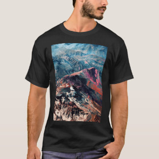 T-shirt Mountains 2 Baseball Sleeve