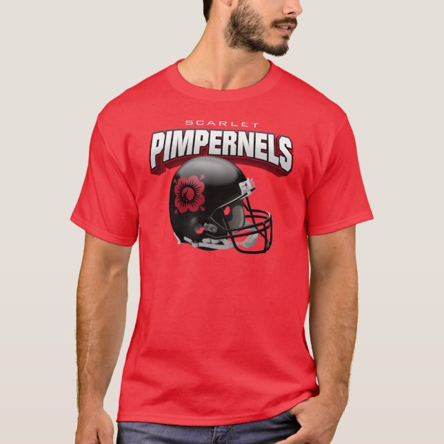 T-shirt Mourons d'écarlate "grande" pièce en t principale (Devant)