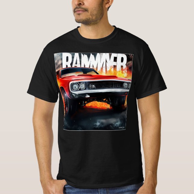 T-shirt MOUSCLE CAR HALLOWEEN [Rammer] 001 (Devant)