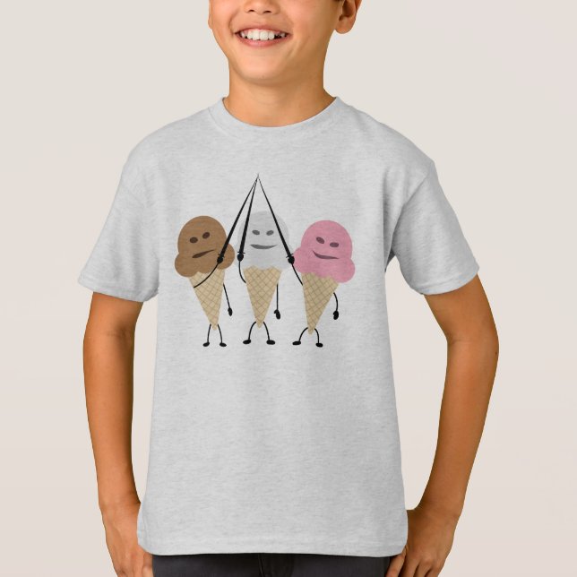 T-shirt Mousquetaires napolitains (Devant)