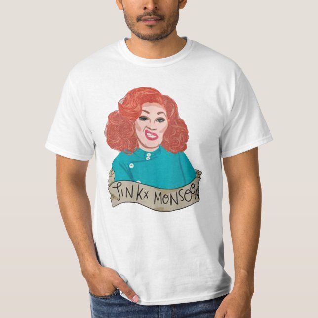 T-shirt Mousson Jinkx classique de l'eau du dos d'un canar (Devant)