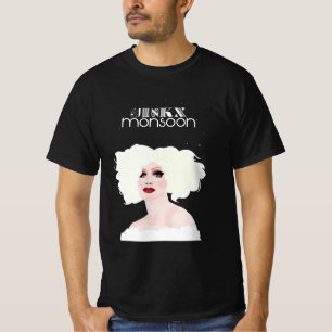 T-shirt Mousson Jinkx noir et blanc