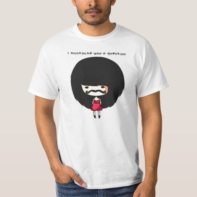 T-shirt Moustache (Devant)