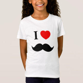 T-Shirt moustache d'amour de la chemise I