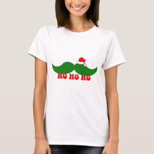 T-shirt Moustache de Noël