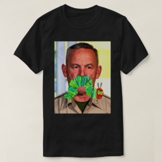 T-shirt Moustache en colère